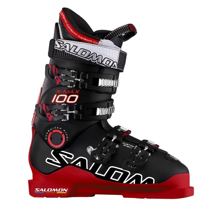 Salomon Men's X Max 100 On Piste Performance Ski Boots '13 - Sun