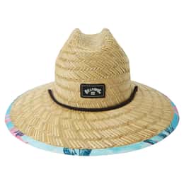 Billabong Men's Tides Print Straw Lifeguard Hat