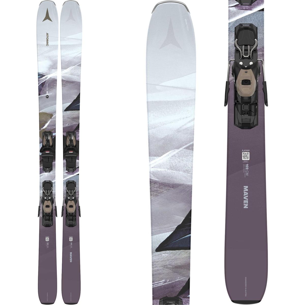 Atomic Women's Maven 86 R Skis with Marker M10 GripWalk Bindings