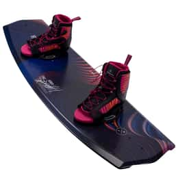 Hyperlite Women's Eden Wakeboard Package with Jinx 8-11 Bindings '24