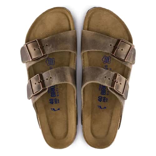 Birkenstock Men's Arizona Oiled Leather Casual Sandals alt image view 2