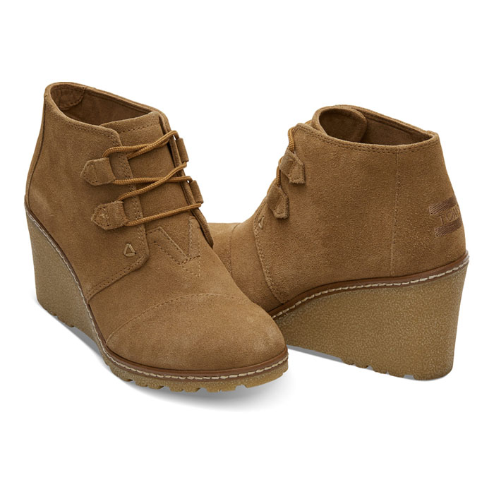 wedge desert boots womens