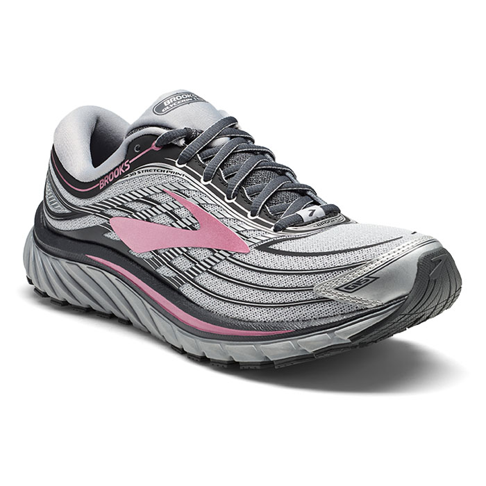 brooks shoes womens silver