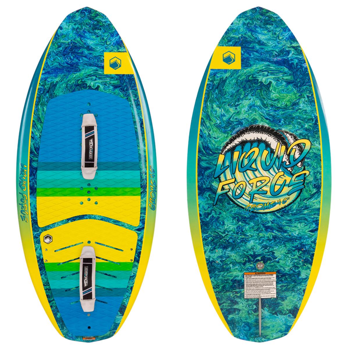 Liquid Force Kids Gromi Wakesurf Board with Straps 22 Sun & Ski Sports