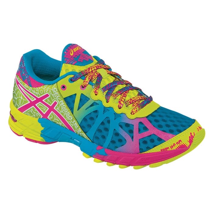 colorful asics women's