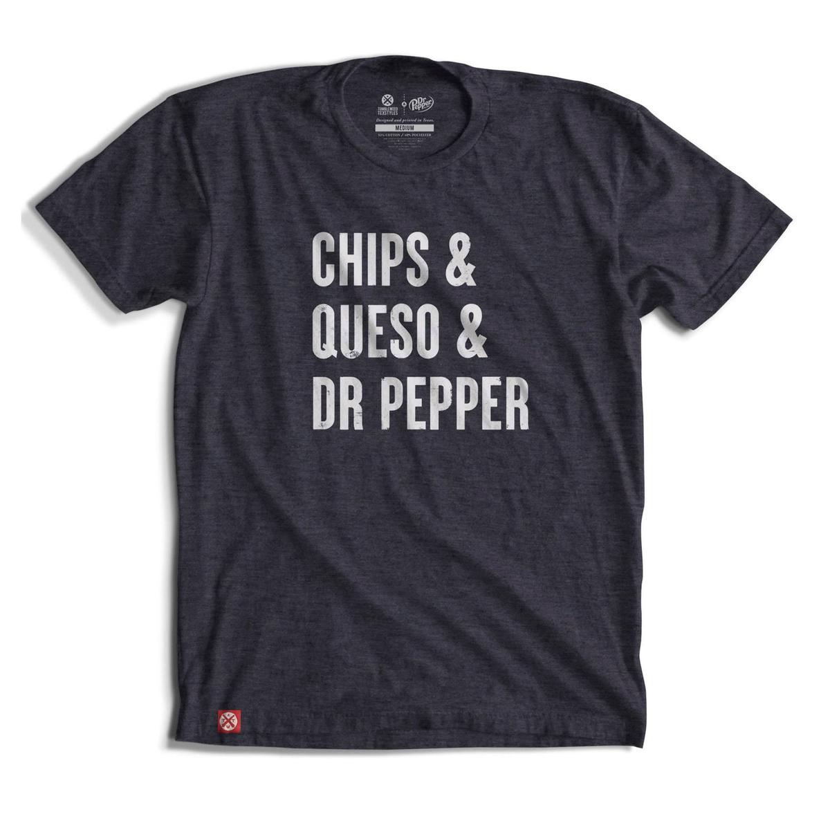 Tumbleweed TexStyles Mens Chips, Queso, & Dr. Pepper Short Sleeve T