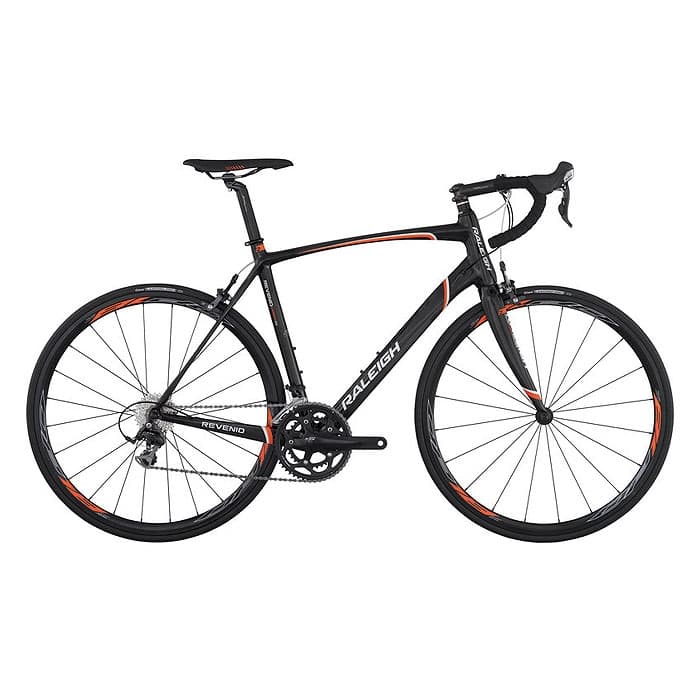 Raleigh revenio 2.0 56cm black sale