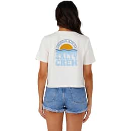 Salty Crew Women's Sundown Crop T Shirt