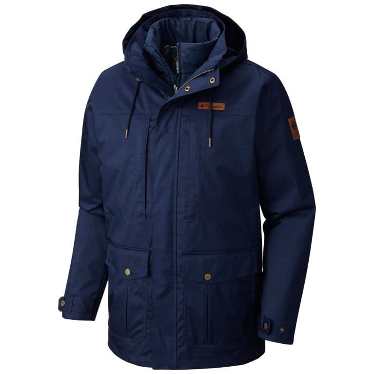 columbia winter mens coats