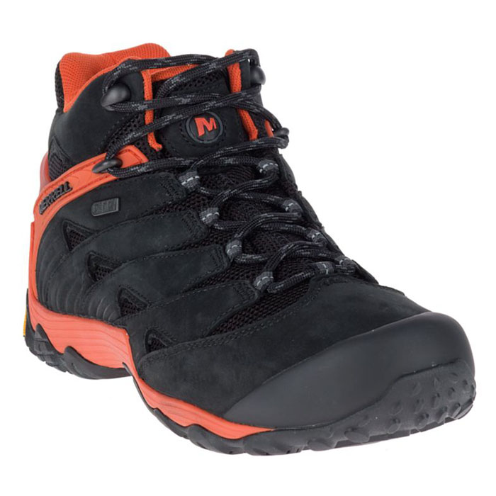 merrell men's chameleon 7 mid waterproof hiking boots