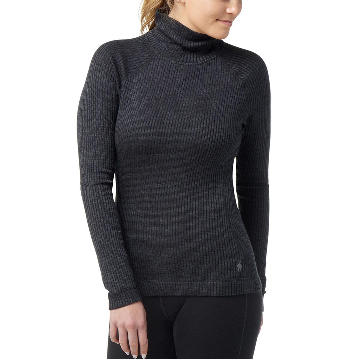 Women's Thermal Merino Rib Turtleneck