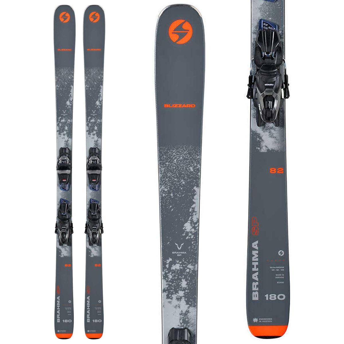 Blizzard Mens Brahma 82 SP Skis with TPC 10 Bindings 23 Sun & Ski Sports