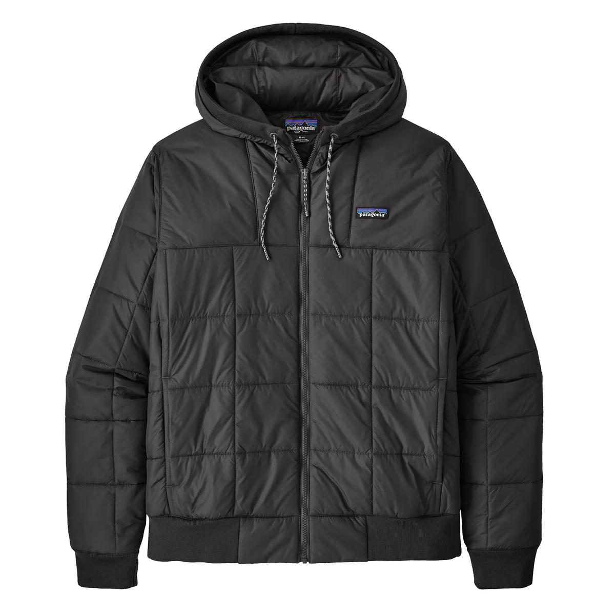 Patagonia Mens Box Quilted Hooded Jacket Sun Ski Sports