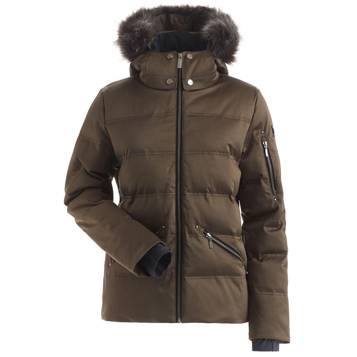 Nils Womens Eloise Faux Fur Insulated Jacket Sun & Ski Sports