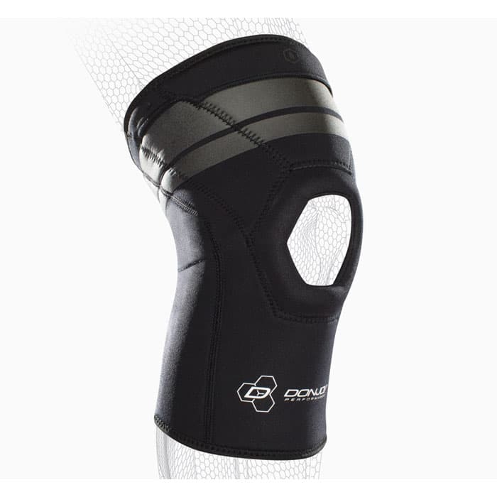 DonJoy Knee Brace Undersleeve, Open Patella, Neoprene, X-Large 