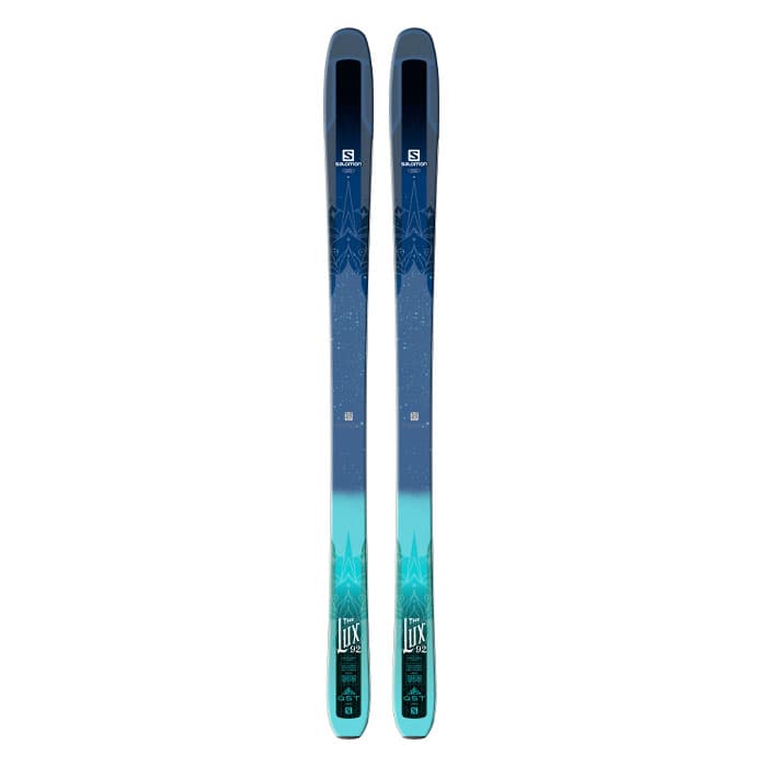 Salomon Women's QST Lux 92 All Mountain Skis '18 Flat Sun & Ski Sports