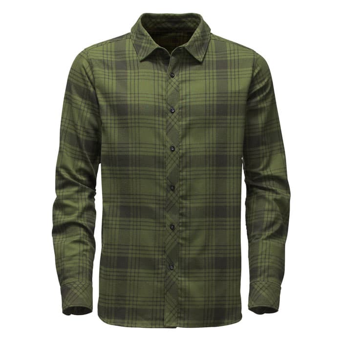 north face men's flannel shirts