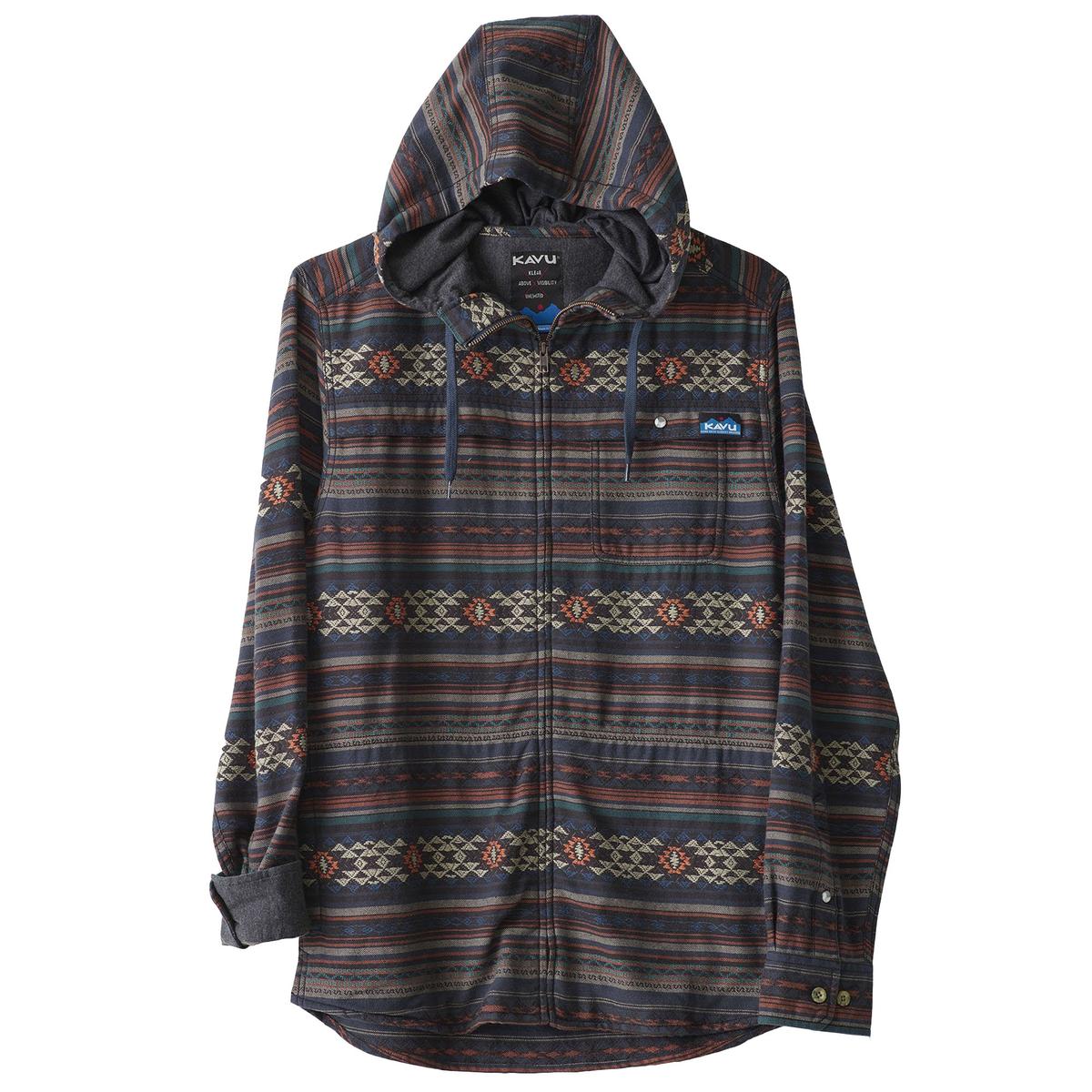 Poncho Coperta In Pile Kavu Hibernator Con Zip – Stampa Unica, Taglia Unica