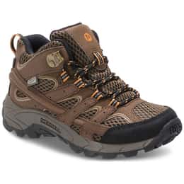 Merrell Boys' Moab 2 Mid Waterproof Hiking Boots