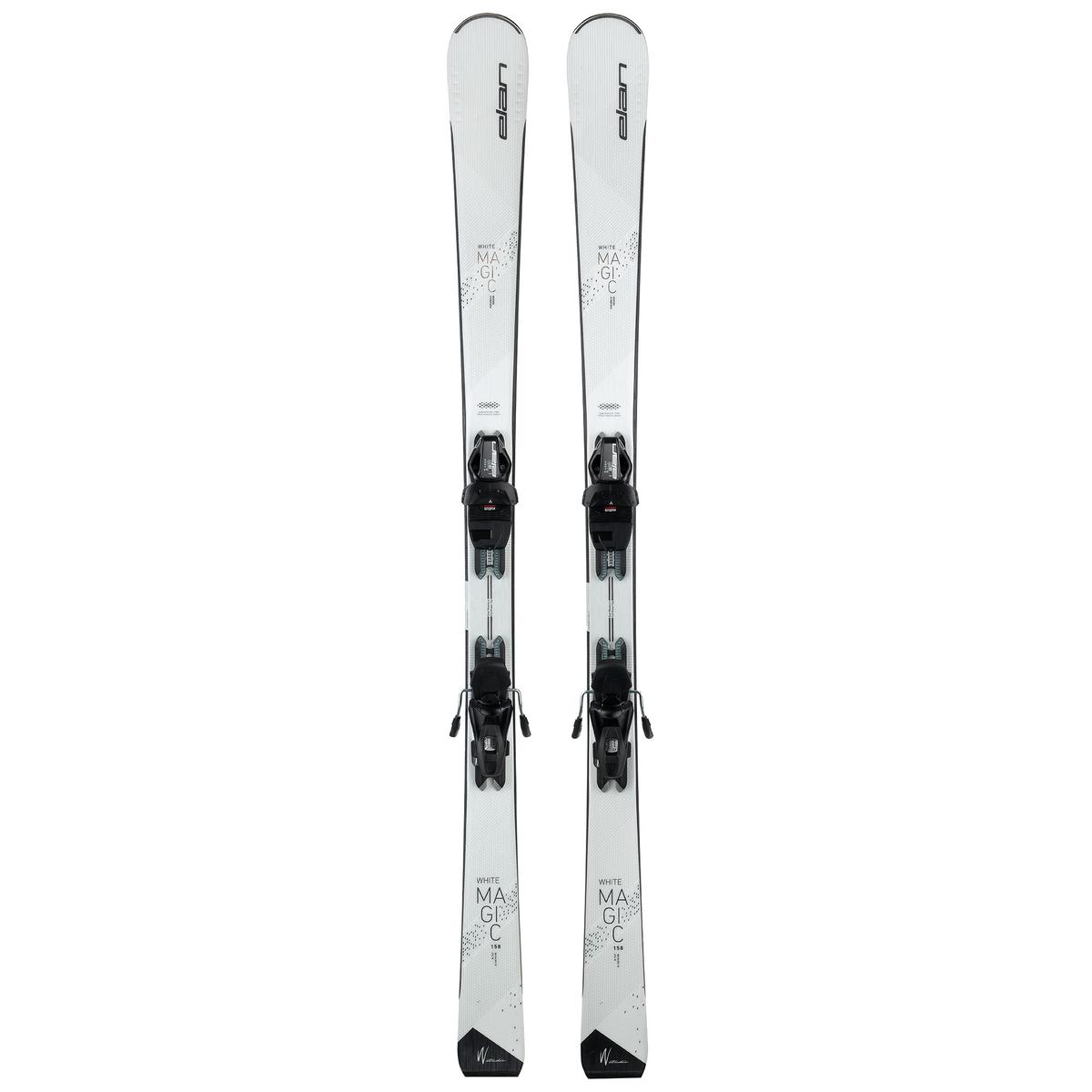 Elan Womens White Magic Light Shift Skis with ELW 9.0 GripWalk® Shift  Bindings 23