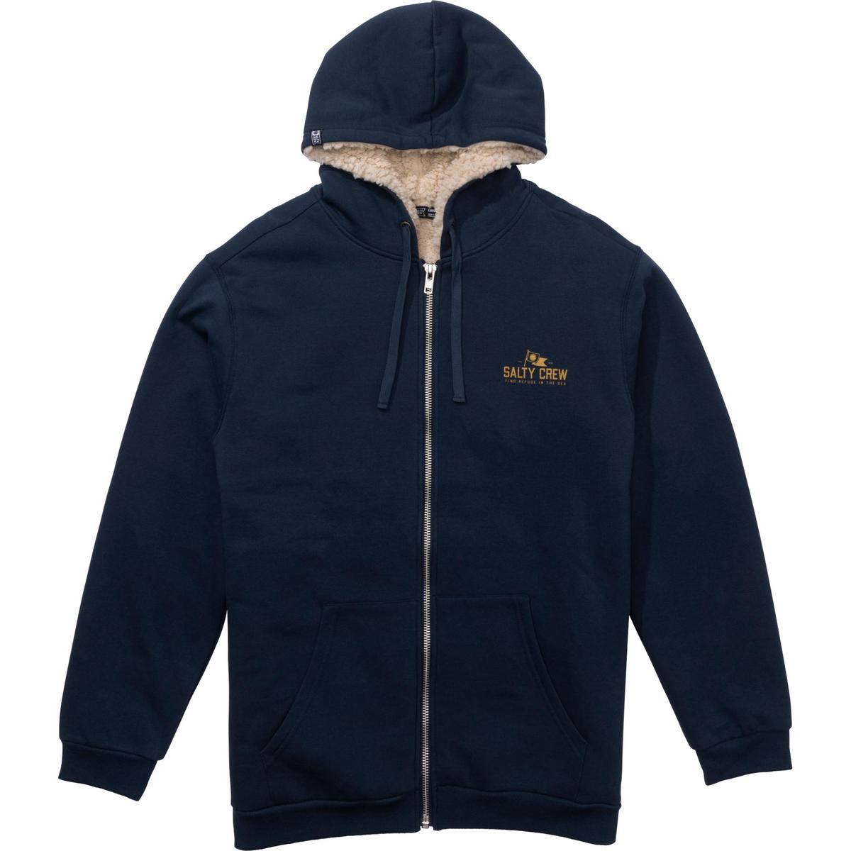 Salty Crew Men's Coastal Sherpa Fleece Hoodie