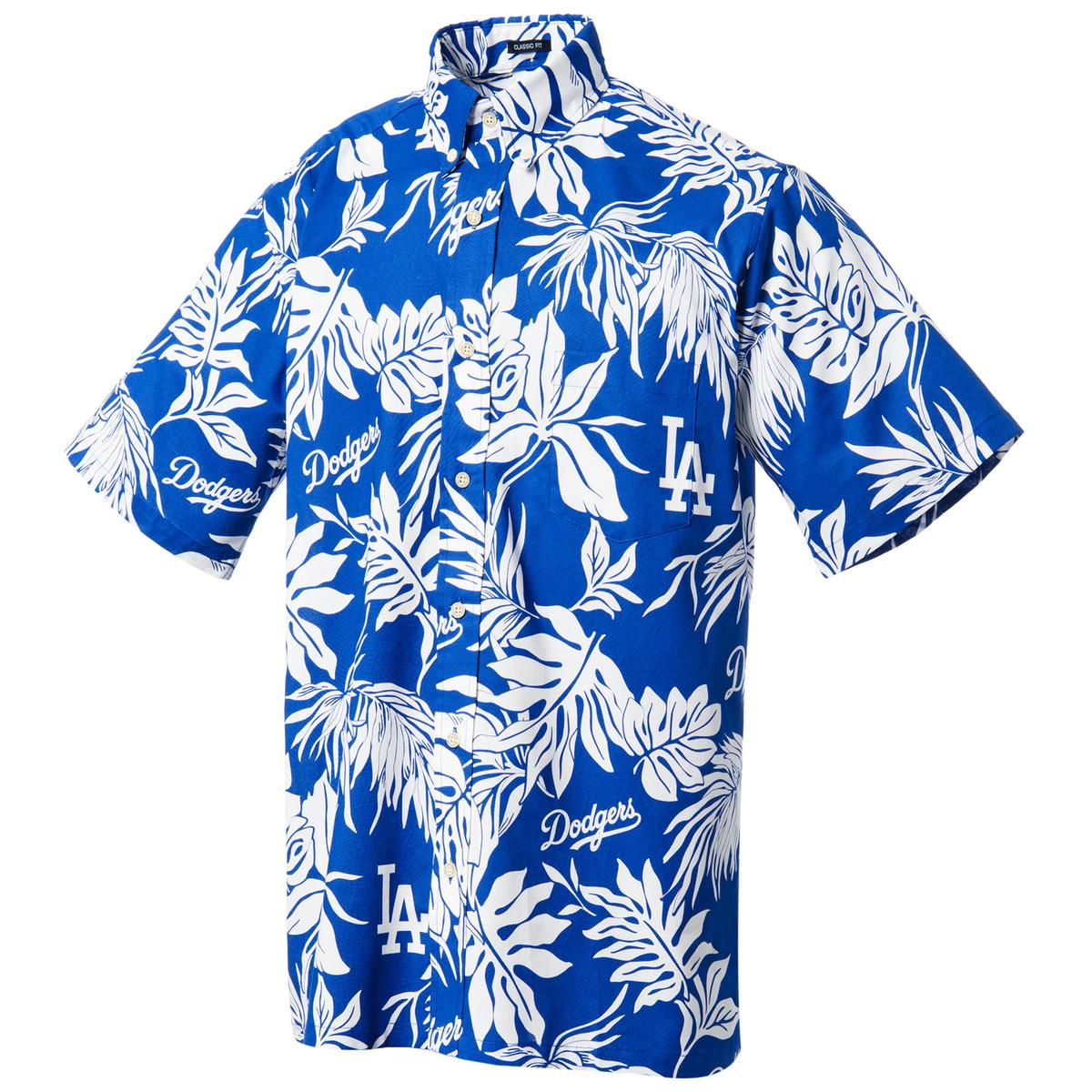 Mens Los Angeles Dodgers Reyn Spooner Aloha Button-Down Shirt