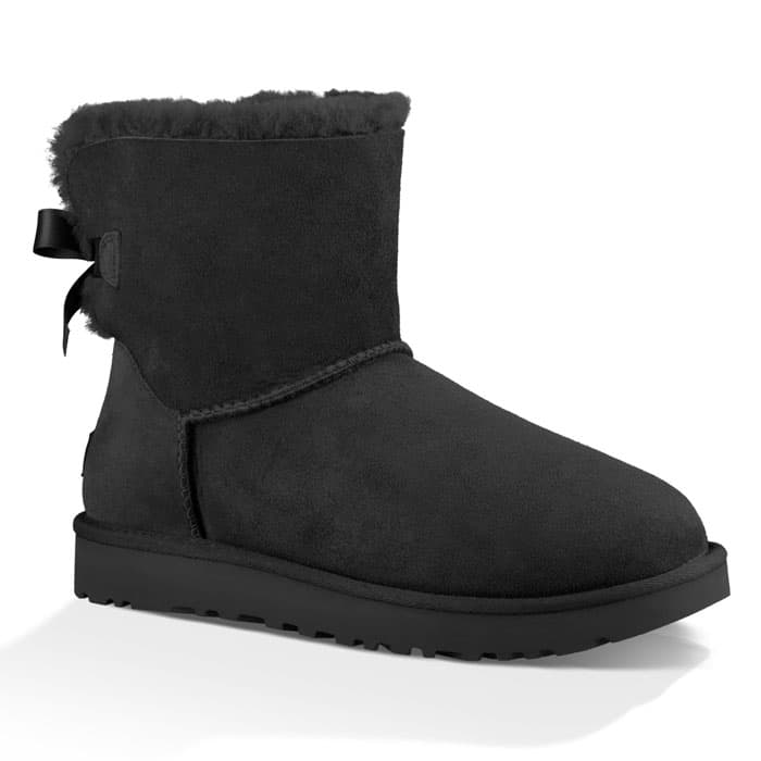 ugg mini bailey bow olive