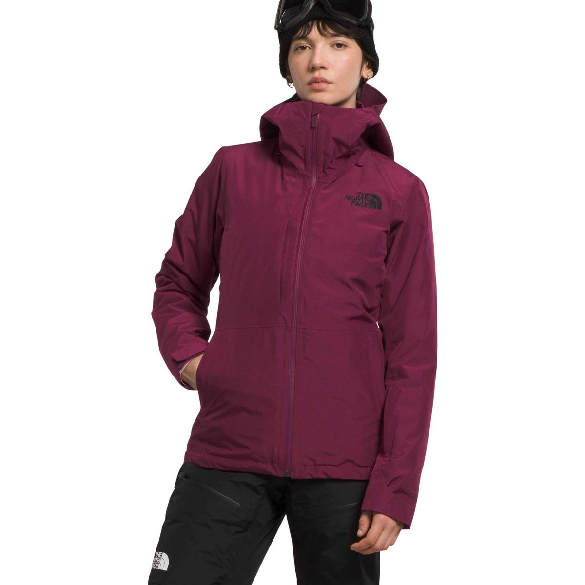 The north face women's best sale thermoball snow triclimate jacket