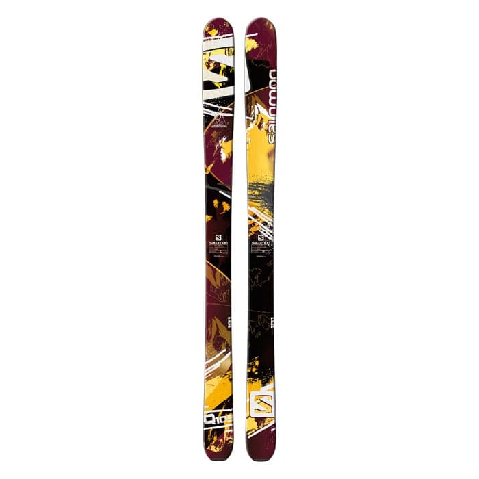 Salomon Men's 105 All Backside Skis '14 - Flat - Sun & Ski Sports