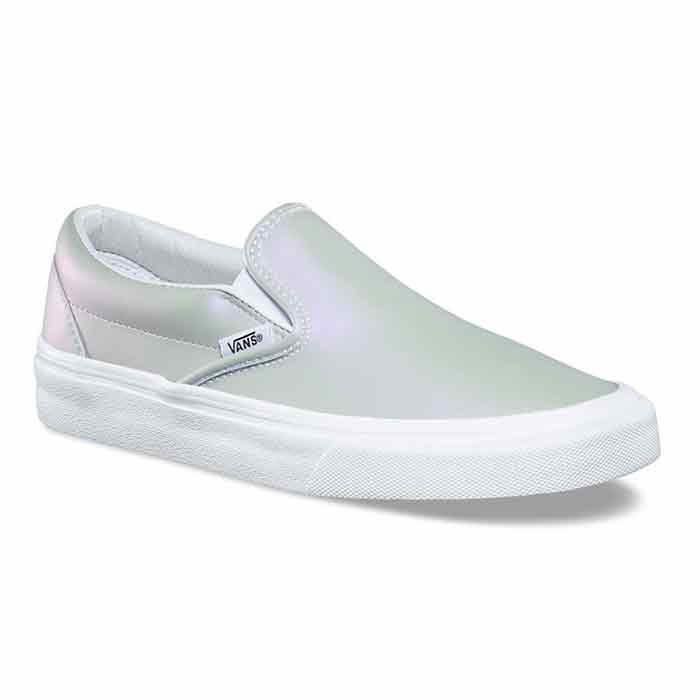 vans muted metallic slip on