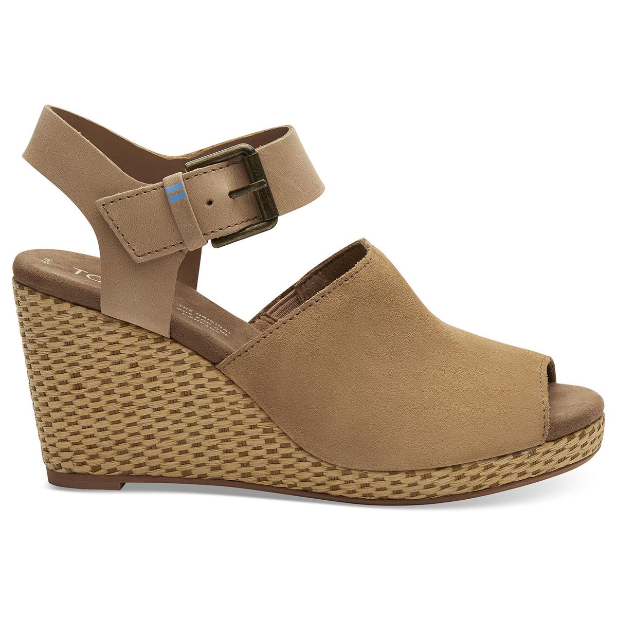 toms tropez wedges