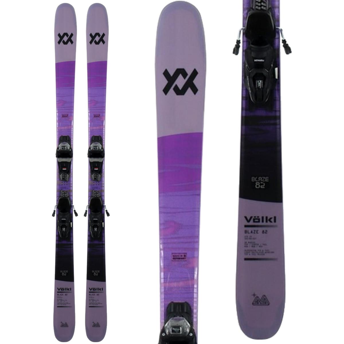 Volkl Women's Blaze 82 Skis w/ VM 10 Bindings '26