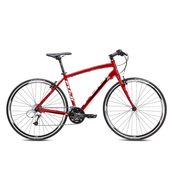 fuji absolute carbon disc flat bar road bike