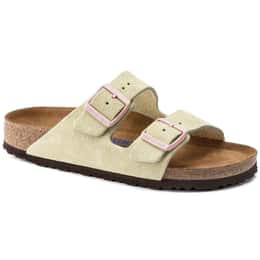 Birkenstock Women's Arizona Soft Port Suede Casual Sandals