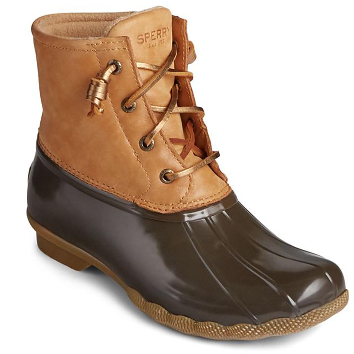 sperry starlight leather duck boots