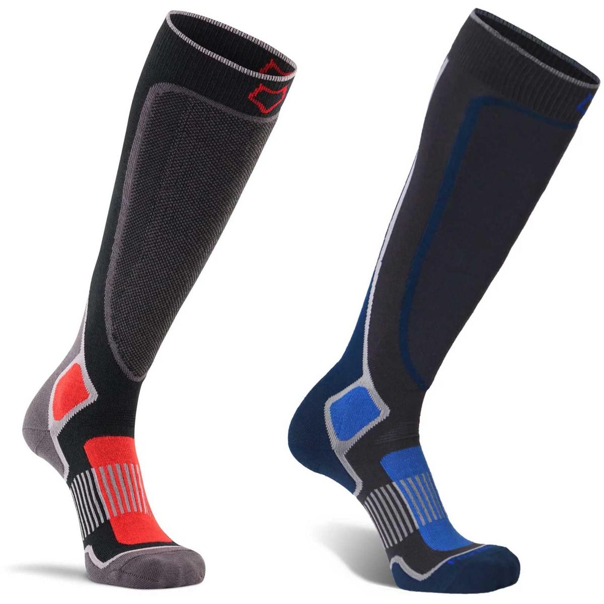 Fox River Men's Valdez Lightweight Over-the-Calf Ski Socks 2 Pack