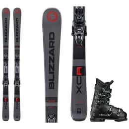 Blizzard XCR 77 Snow Skis + TLT 10 Bindings + Mach Sport HV 70 GripWalk Ski Boots Package '24