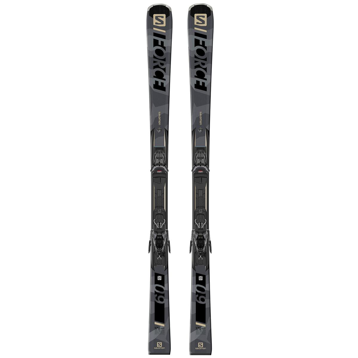 Salomon Men s S FORCE 9 Skis With M11 GripWalk L80 Bindings 21