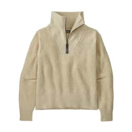 Patagonia Women's Recycled Wool-Blend 1/4-Zip Sweater