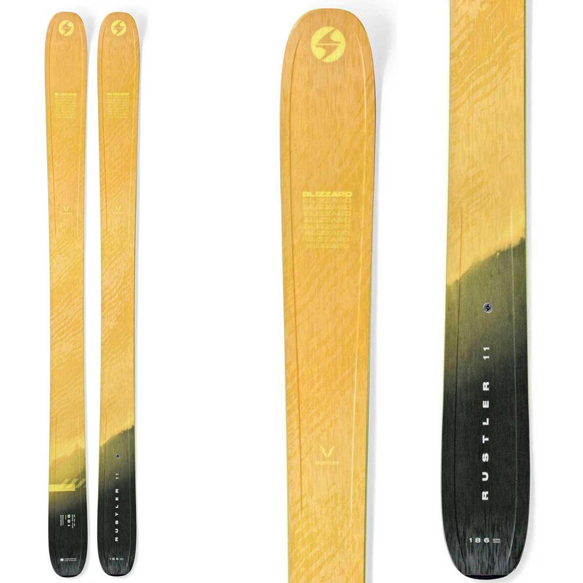 Blizzard Men's Rustler 11 Freeride Skis 25