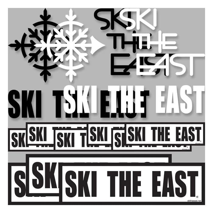 Ski The East Ultimate Sticker Pack Sun & Ski Sports