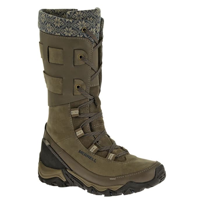 merrell women's polarand rove peak waterproof winter boot