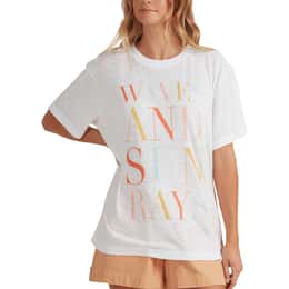 ROXY Women's Crystal Visions Oversized T Shirt