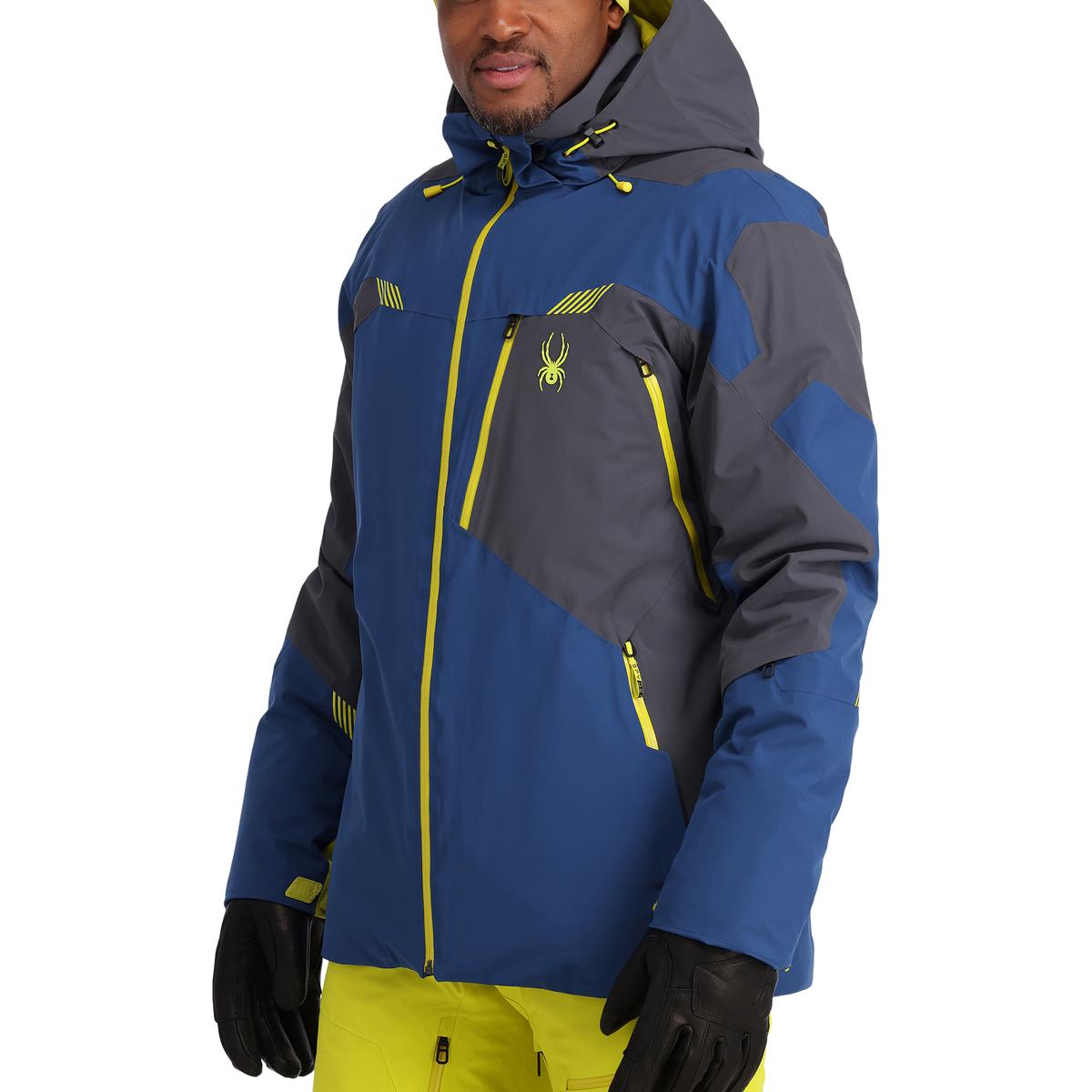 Spyder Mens Leader Ski Jacket, Price Match + 3-Year Warranty