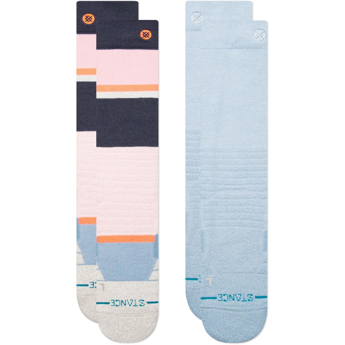Stance Women's Medium Poly Snow OTC Socks 2 Pack Sun & Ski Sports