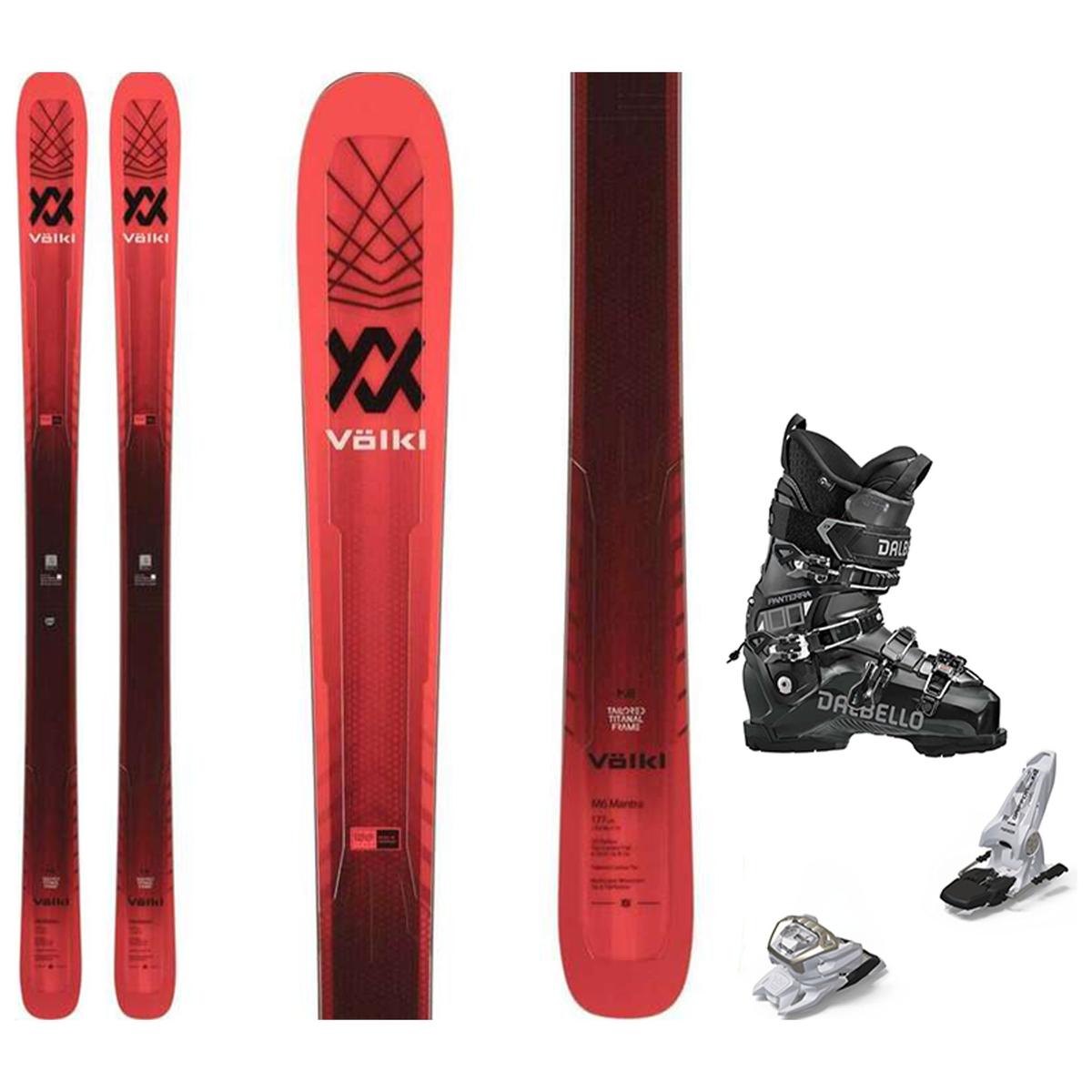 Volkl Men's M6 Mantra Freeride Skis '24 + Marker Griffon 13 ID Ski