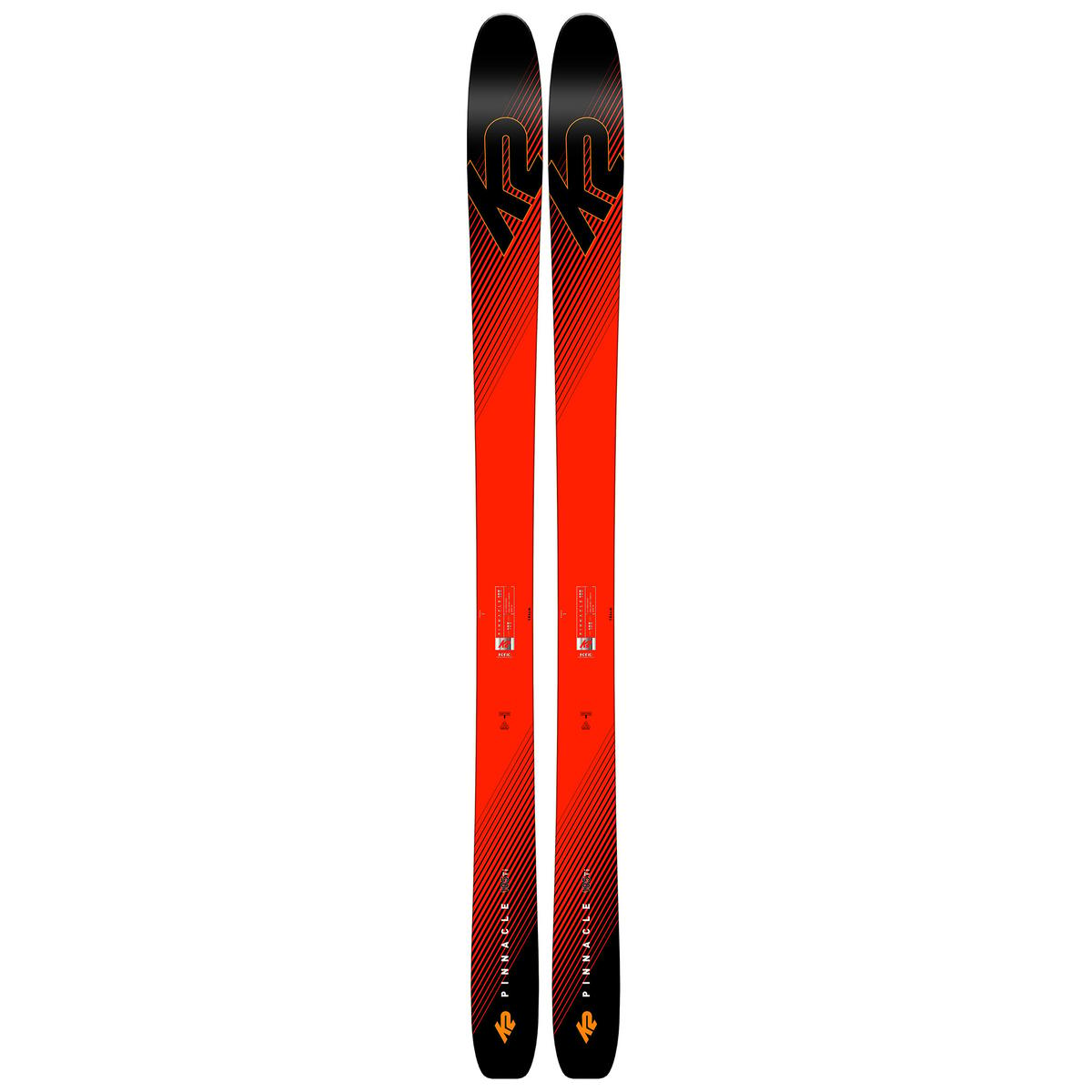 K2 Men's Pinnacle 105 Ti All Mountain Skis '19 - Flat - Sun & Ski