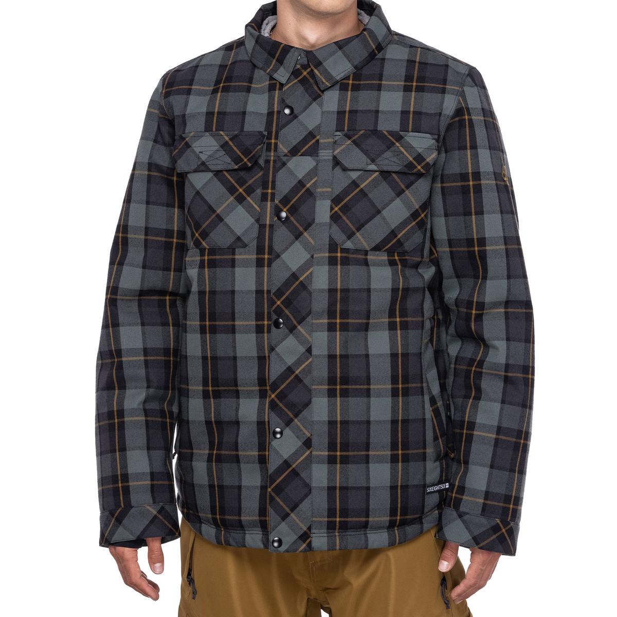 686 woodland insulated snowboard hot sale jacket