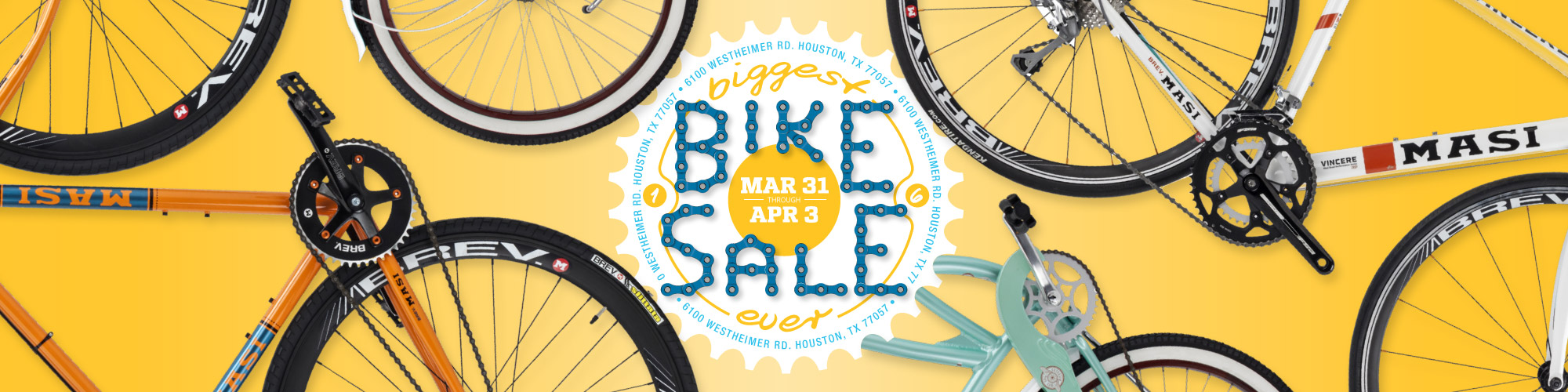 Biggest Bike Sale - 6100 Westheimer, Houston, Tx