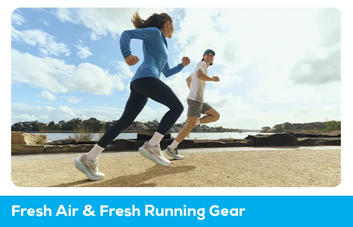 Fresh air and fresh running gear